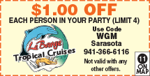 Special Coupon Offer for LeBarge Tropical Cruises
